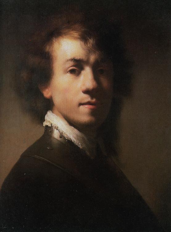 REMBRANDT Harmenszoon van Rijn Self-portrait (mk33) oil painting picture